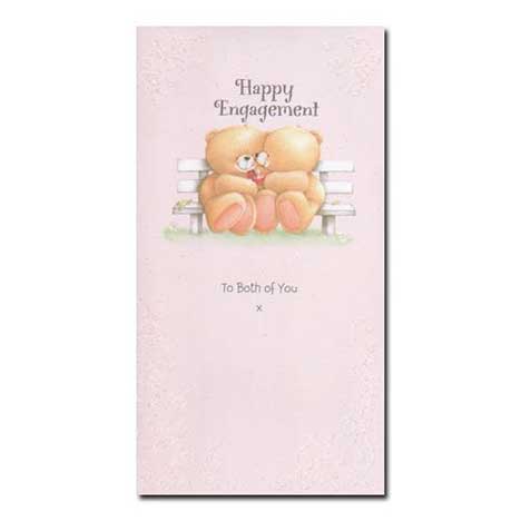 Happy Engagement Forever Friends Card